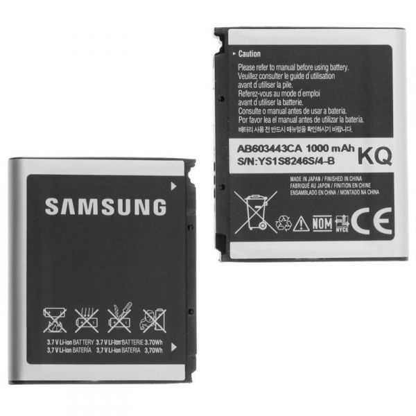 Bateria Samsung mod. AB603443CA - S5230/i6220/G800/F480