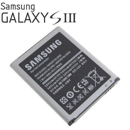 Bateria Samsung mod. EB-L1G6LLU - Galaxy S3 I9300 SIII